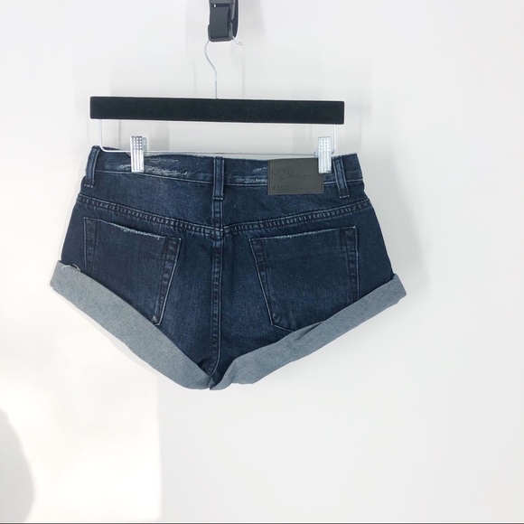 One Teaspoon NWT Bandit Jean Shorts Lone Star - Picture 6 of 7